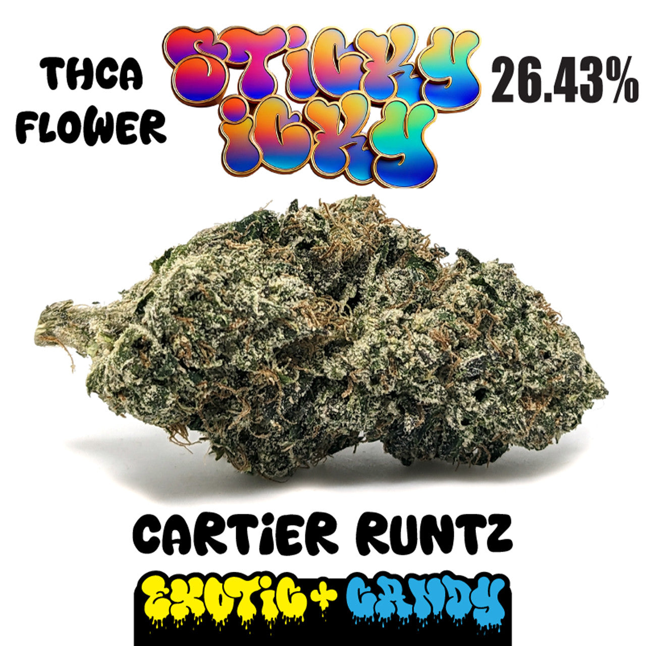 Sticky Icky - THCA Flower 3.5g - All Tiers Sticky Icky - THCA Flower 3.5g - All Tiers
